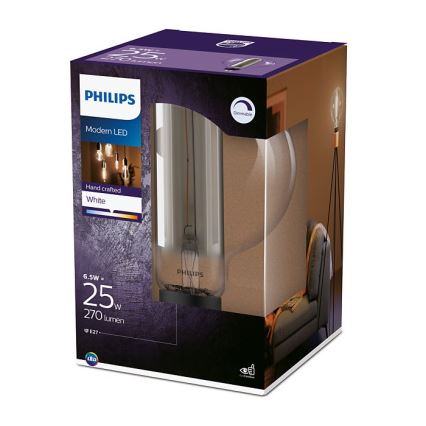 Lâmpada LED com regulação Philips E27/6,5W/230V 3000K