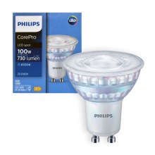Lâmpada LED com regulação Philips GU10/6,7W/230V  6500K