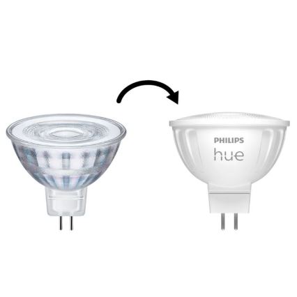 Lâmpada LED com regulação Philips Hue White Ambiance GU5,3/MR16/5,1W/12V 2200-6500K