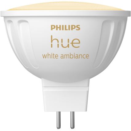 Lâmpada LED com regulação Philips Hue White Ambiance GU5,3/MR16/5,1W/12V 2200-6500K