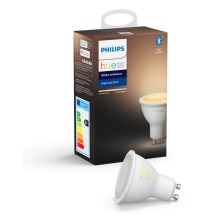 Lâmpada LED com regulação Philips Hue WHITE AMBIANCE 1×GU10/4,3W/230V 2200–6500K