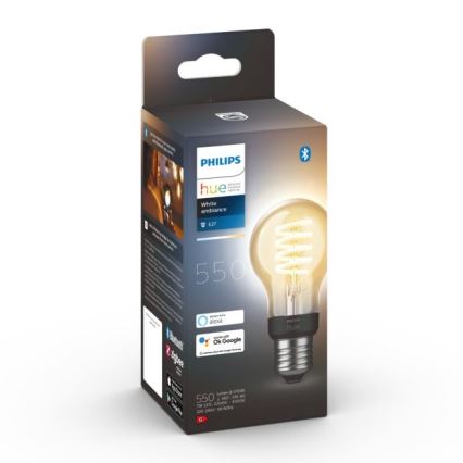 Lâmpada LED com regulação Philips Hue WHITE AMBIANCE A60 E27/7W/230V 2200-4500K