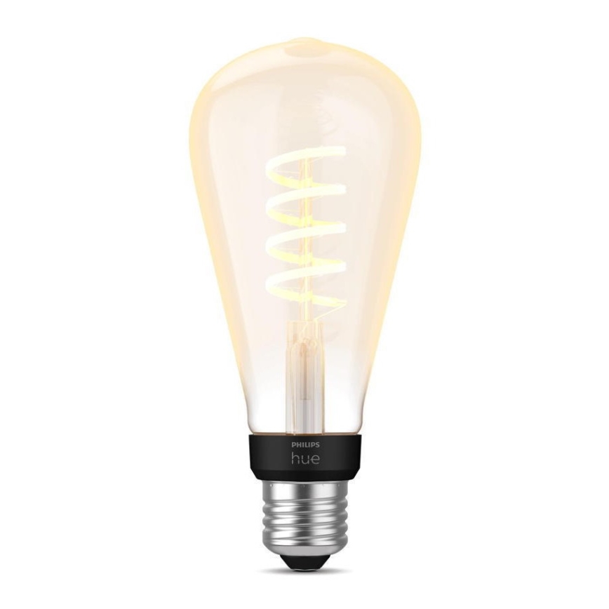 Lâmpada LED com regulação Philips Hue WHITE AMBIANCE ST72 E27/7W/230V 2200-4500K