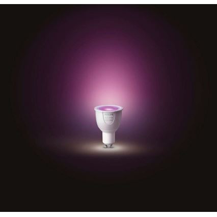 Lâmpada LED com regulação Philips Hue White And Color Ambiance GU10/5,7W/230V 2000-6500K