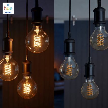 Lâmpada LED com regulação Philips Hue WHITE FILAMENT A60 E27/7W/230V 2100K