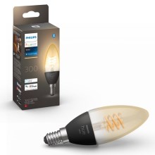 Lâmpada LED com regulação Philips Hue WHITE FILAMENT E14/4,5W/230V 2100K