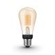 Lâmpada LED com regulação Philips Hue WHITE FILAMENT ST64 E27/7W/230V 2100K