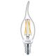 Lâmpada LED com regulação Philips Warm Glow BA35 E14/6W/230V 2200-2700K CRI 90