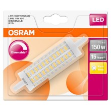 Lâmpada LED com regulação R7s/17,5W/230V 2700K - Osram