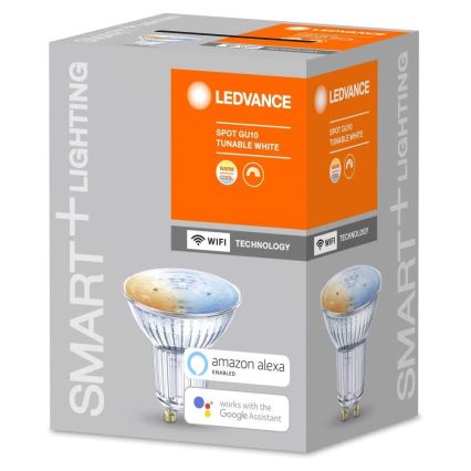 Lâmpada LED com regulação SMART+ GU10/5W/230V 2,700K-6,500K Wi-Fi - Ledvance