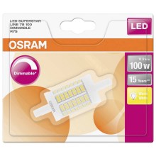 Lâmpada LED com regulação SUPERSTAR R7s/11,5W/230V - Osram
