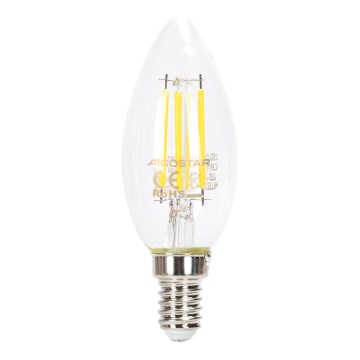 Lâmpada LED com regulação VINTAGE C35 E14/4W/230V 6500K - Aigostar