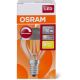 Lâmpada LED com regulação VINTAGE E14/5W/230V 2700K - Osram