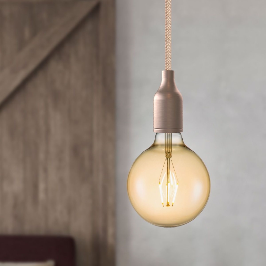 Lâmpada LED com regulação VINTAGE EDISON G125 E27/4W/230V 2700K