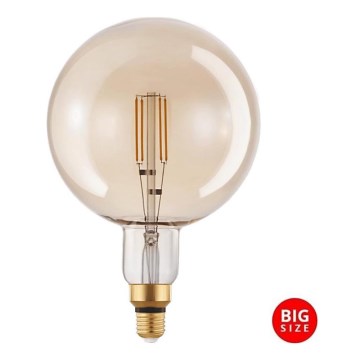 Lâmpada LED com regulação VINTAGE G200 E27/4,5W/230V 2200K - Eglo 110108