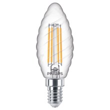 Lâmpada LED com regulação VINTAGE Philips E14/4,5W/230V 4000K