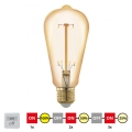 Lâmpada LED com regulação VINTAGE ST64 E27/4W/230V 2200K - STEPDIMMING - Eglo 12863