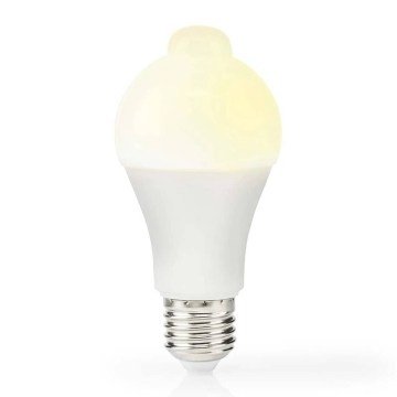 Lâmpada LED com sensor de movimento e crepuscular A60 E27/4,9W/230V 3000K
