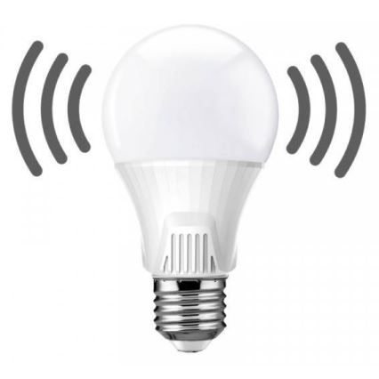 Lâmpada LED com sensor de movimento E27/9W/230V 6500K