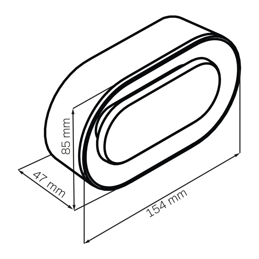 Luminária de mesa noturna LED regulável com despertador KAJA LED/1,3W/5V 3000K