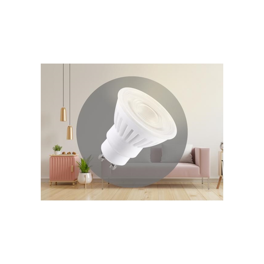 Lâmpada LED de cerâmica GU10/9,5W/230V 3000K