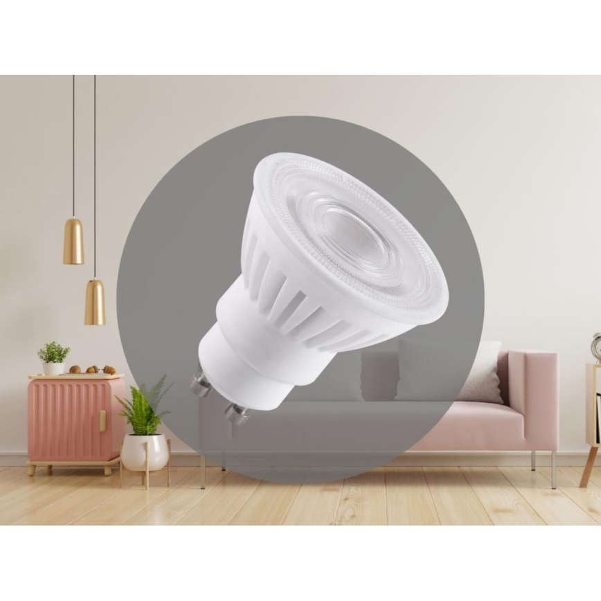 Lâmpada LED de cerâmica GU10/9,5W/230V 3000K