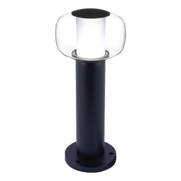 Lâmpada LED de exterior MALAGA LED/12W/230V 40 cm IP44 preta