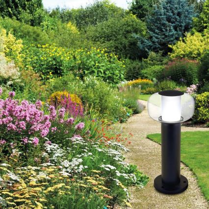 Lâmpada LED de exterior MALAGA LED/12W/230V 40 cm IP44 preta