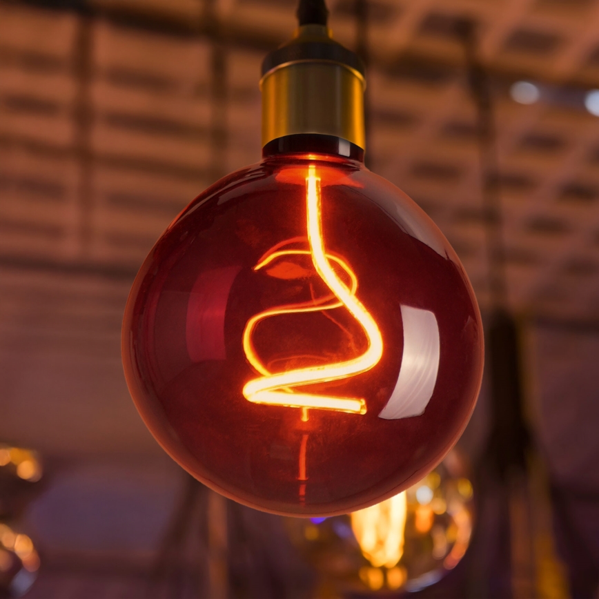 Lâmpada LED DECO VINTAGE FILAMENT G125 E27/4W/230V 1800K