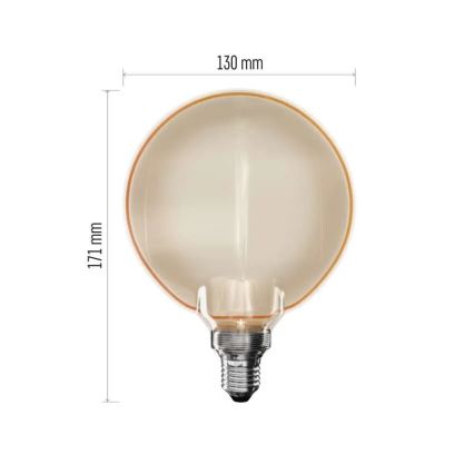 Lâmpada LED DECO VINTAGE G130OA E27/4W/230V 1800K