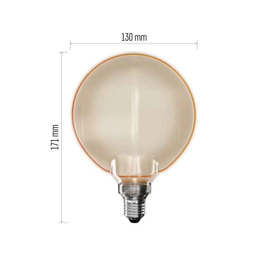 Lâmpada LED DECO VINTAGE G130OA E27/4W/230V 1800K
