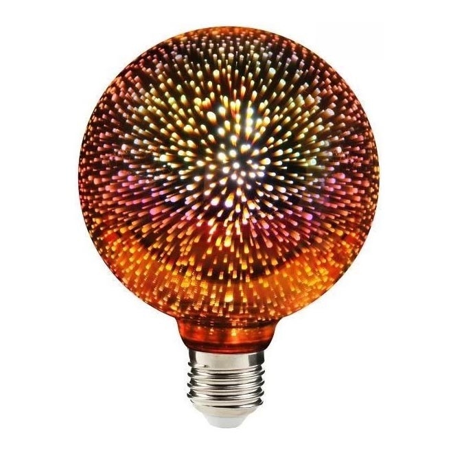 Lâmpada LED Decorativa 3D E27/2W/230V - Aigostar