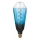 Lâmpada LED dimável VINTAGE E27/4W/230V 2000K azul - Eglo 110235