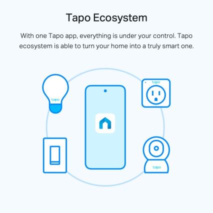 Lâmpada LED dimerizável A60 E27/8,7W/230V 2700K Wi-Fi - TP-Link