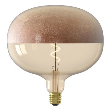 Lâmpada LED dimerizável com cúpula FILAMENT E27/4W/230V 1800K cor cobre CRI 90