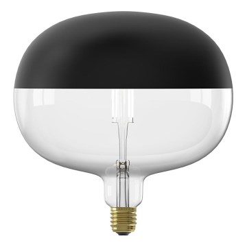 Lâmpada LED dimerizável com cúpula FILAMENT E27/6W/230V 1800K preta CRI 90