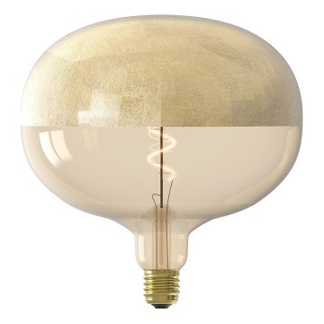Lâmpada LED dimerizável com globo FILAMENT E27/6W/230V 1800K dourada CRI 90