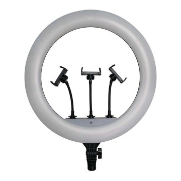 Lâmpada LED dimerizável com tripé e suporte para vlogging LED/55W/230V IRC 90 + controlo remoto