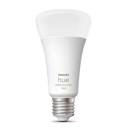 Lâmpada regulável por LEDs Philips Hue White And Color Ambiance A67 E27/13,5W/230V 2000-6500K