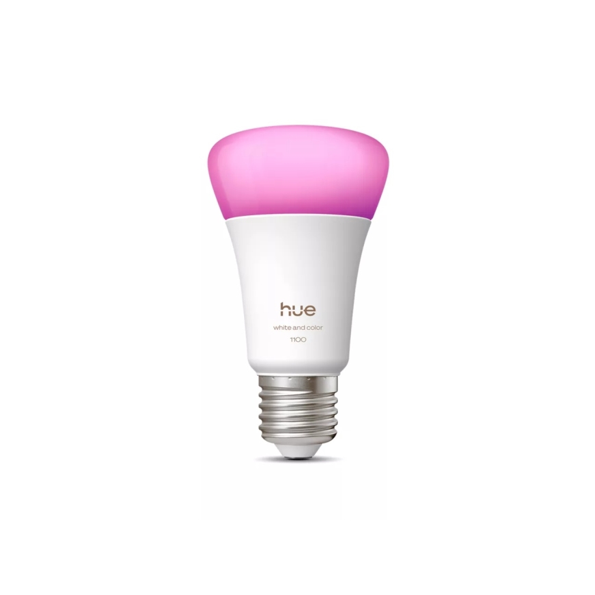 Lâmpada LED regulável Philips Hue WHITE AND COLOR AMBIANCE E27/8,1W/230V 1000-20000K