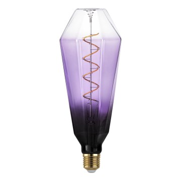 Lâmpada LED dimerizável VINTAGE E27/4W/230V 1800K roxa - Eglo 110237