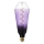 Lâmpada LED dimerizável VINTAGE E27/4W/230V 1800K roxa - Eglo 110237