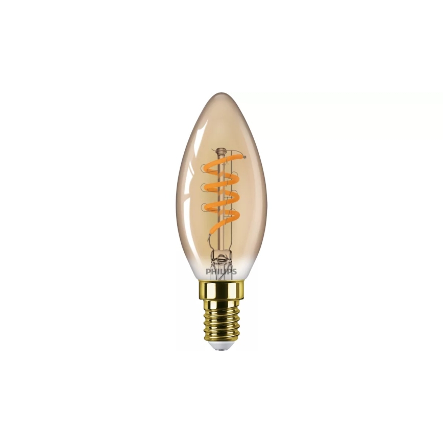Lâmpada LED dimerizável VINTAGE Philips E14/2,5W/230V 1800K