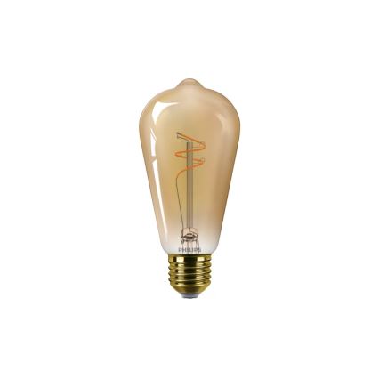 Lâmpada LED dimerizável VINTAGE Philips ST64 E27/3,1W/230V 1800K