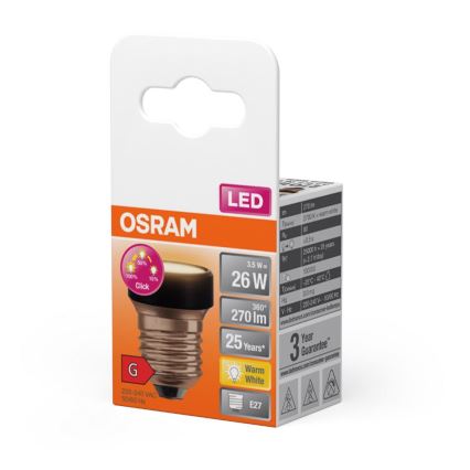 Lâmpada LED Regulável E27/3,5W/230V 2700K - Osram