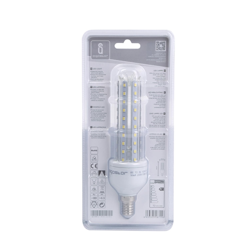 Lâmpada LED E14/12W/230V 6500K - Aigostar