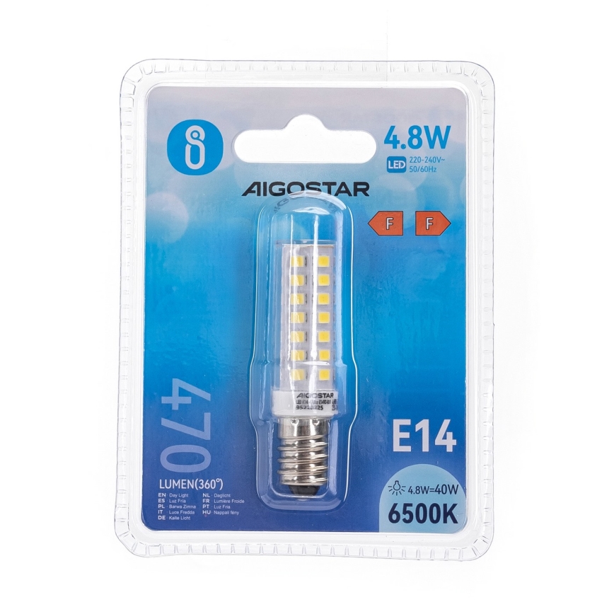 Lâmpada LED E14/4,8W/230V 6500K - Aigostar