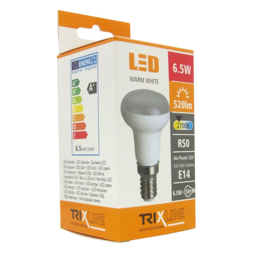 Lâmpada LED E14/6,5W/230V 2700K