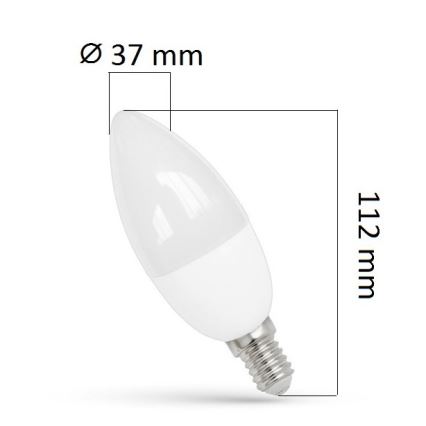 Lâmpada LED E14/8W/230V 3,000 K