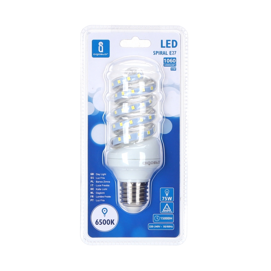 Lâmpada LED E27/11W/230V 6500K - Aigostar